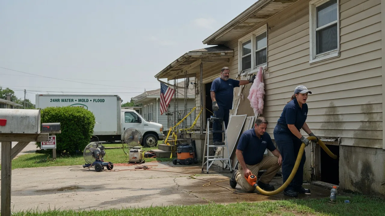 Water Damage Repair in Holcombe, WI near me